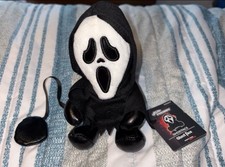 Kidrobot Ghost Face Shoulder Rider Phunny Plush 4.5" New
