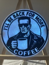 Terminator I LL BE BACK 3D Printed wall Lamp ...