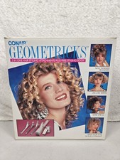 Conair Geometrics 5 in 1 Hair Styling System Vintage 1989 Crimper Waver C8600N