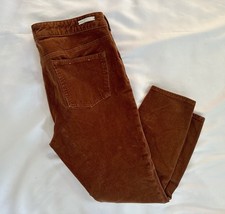 Anthropologie Pilcro and the Letterpress High-Rise Skinny Corduroy Size 32.