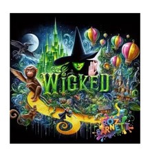 Sale Wicked the Movie,Glinda,Elphaba Diamond Painting Craft Kit-Size 15.7X15.7  