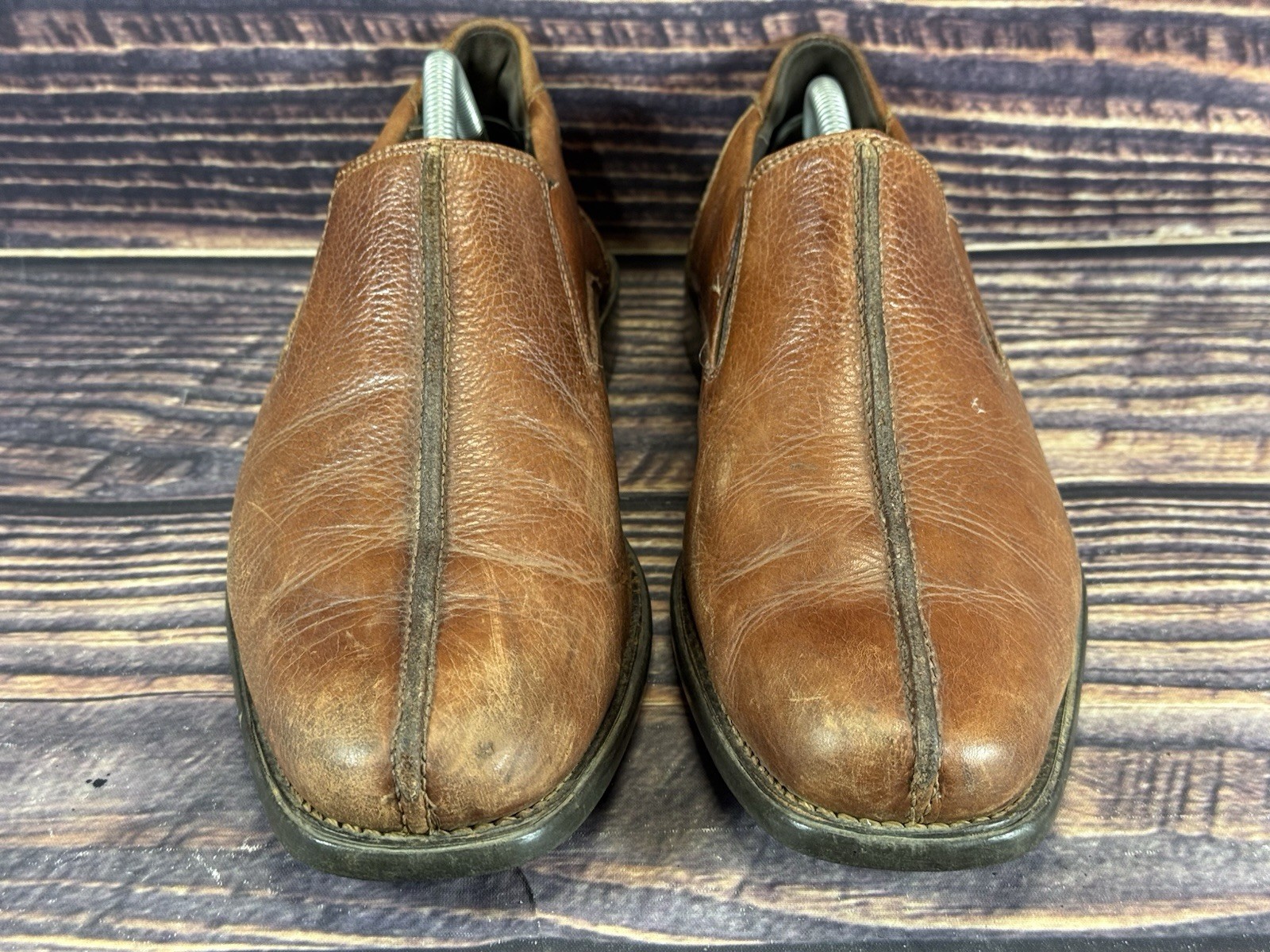 Johnston & Murphy Macomb Split-Toe Sheep Skin Lea… - image 2