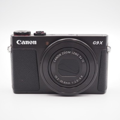 Mint] Canon PowerShot G9X G9 X Black Compact Digital Camera w
