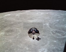 APOLLO 10 COMMAND AND SERVICE MODULES FROM LUNAR LANDER 1969 11X14 PHOTO