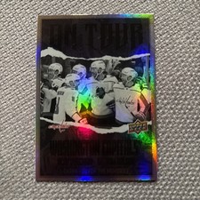 UD 2024-25 WASHINGTON CAPITALS ON TOUR BLACK PARALLEL HOCKEY CARD OT-31