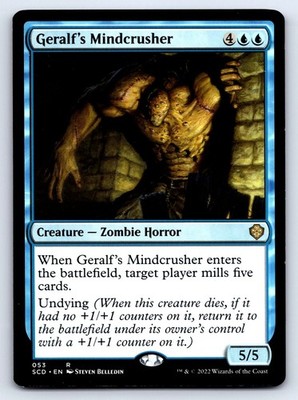 Geralf's Mindcrusher R Starter Commander Decks 53 LP