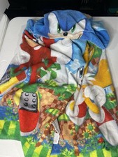 Sonic The Hedgehog Hooded Beach Towel