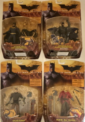 Mattel Batman Begins Batman Action Figure Collection Boxed Set