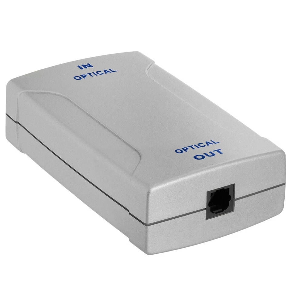 Toslink Signal Amplifier Toslink Jack Digital Audio Signal Booster Optical Fiber - Image 3 of 3