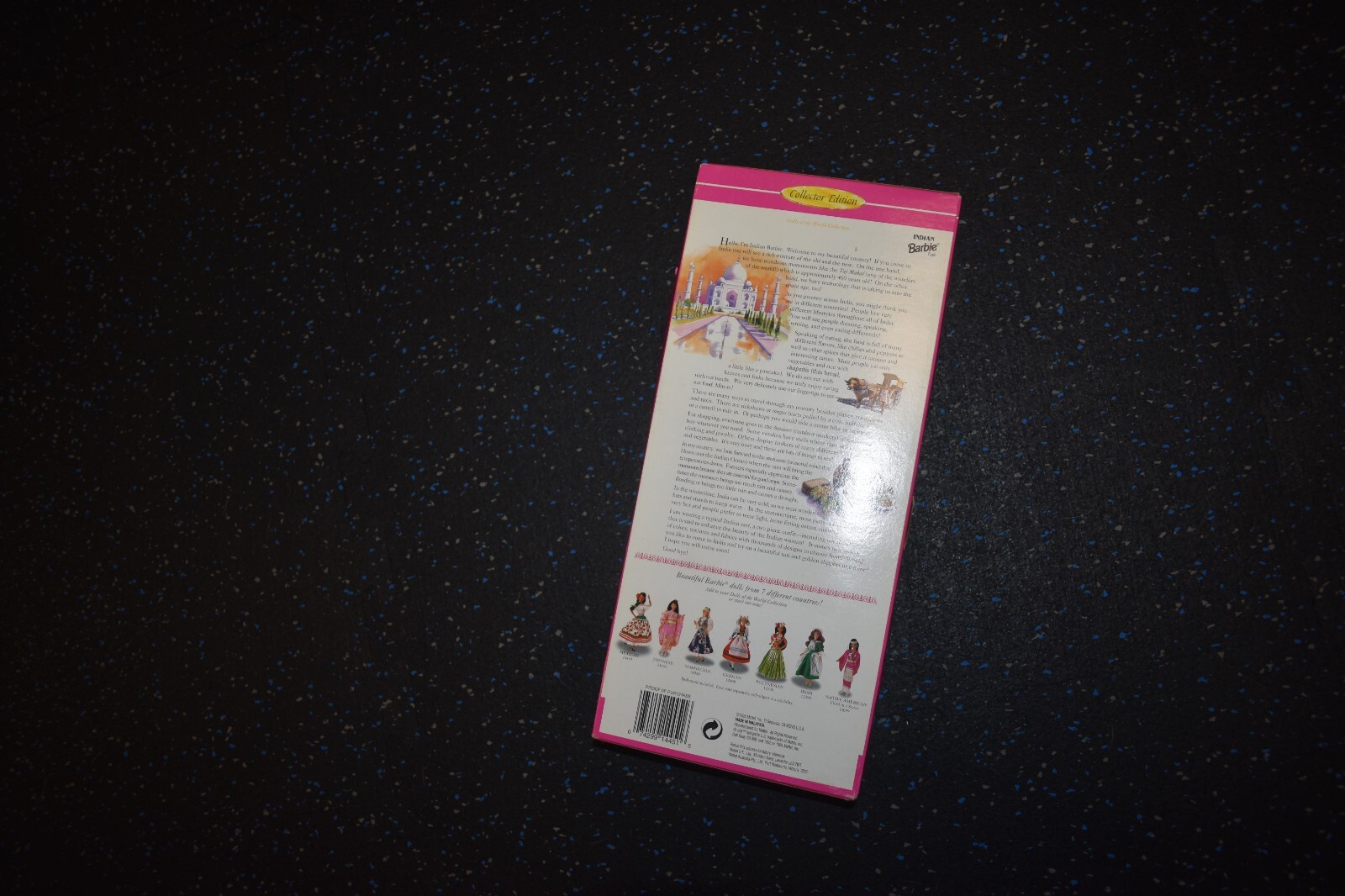 Indian Barbie Dolls Of The World Collection NOS Mattel 1995 India 14451