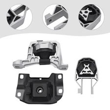 3Pcs Engine Motor Transmission Mount Kit For Ford Focus 2.0L L4 2012-2017 2018