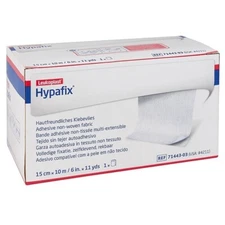 Hypafix Leukoplast  Dressing Adhesive Non Woven Fabric 6in X 11 Yds New #71443-0