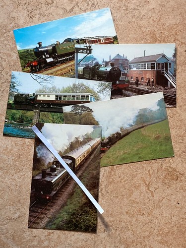 5 x Photo Precision postcards, preserved GWR, all unused. B355