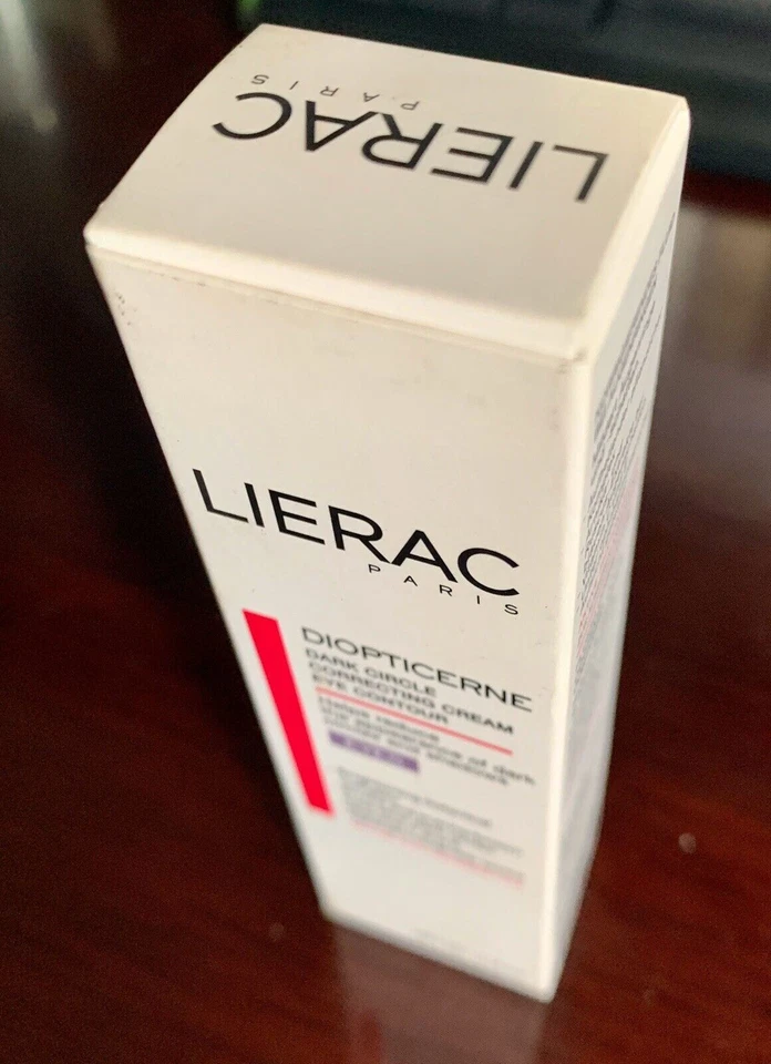 NEW/NIB 2 LIERAC Full Size DIOPTICERNE DARKCIRCLE Correct EYE Cream 0.18 OZ  5ML - Image 2 of 2