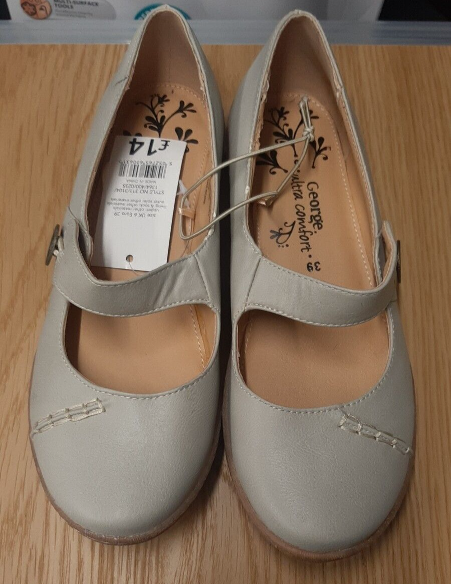 Ballet Shoes Asda Womens Footwear Asda George Flat Shoes Ladies