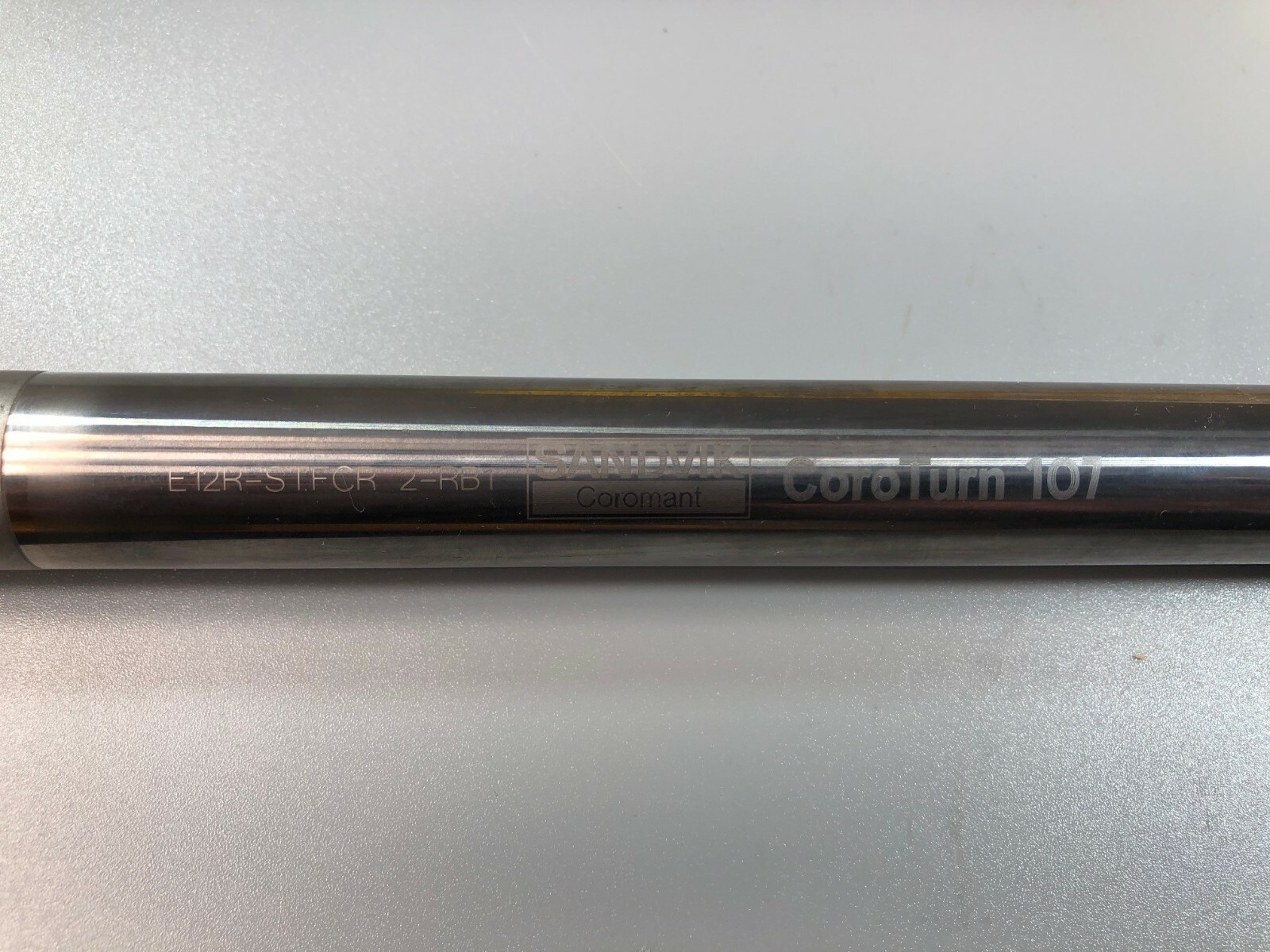 SANDVIK E12RSTFCR 2RB1 CoroTurnⓇ 107 solid carbide boring bar for