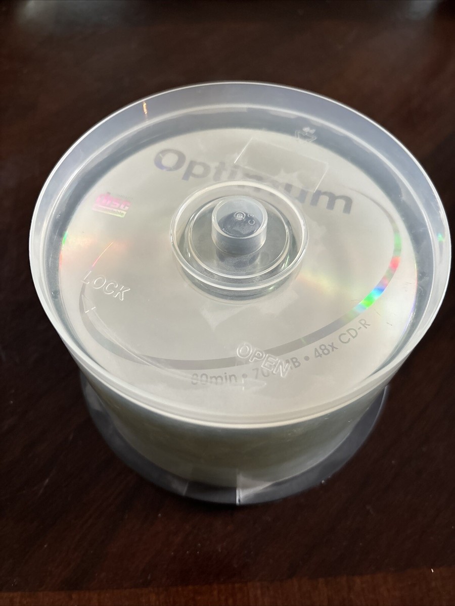 Optimum CD-R CD-recordable 50 pack 48x 700MB 80min Brand New | eBay