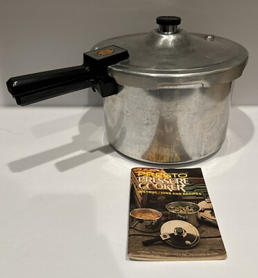 #ad Presto Pressure Cooker 16 Quart Canner Model 409A Original Instructions Recipes $37.41