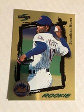 New York Mets Jonathan hurst 1995 score gold rush parallel basebal card cscan