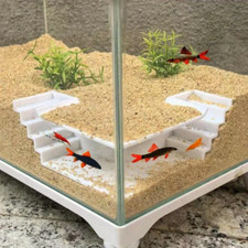PLA Aquarium Cave Underground Corner Tunnel Fish Game Lounge Observation Window
