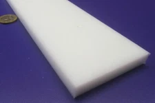 HDPE White Bar 1/2" Thick x 2.75" Wide x 36" Long