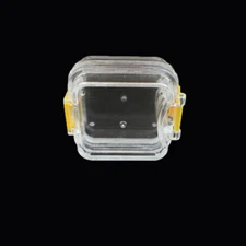 50pcs Denture Membrane Box Transparent Dental Crown Box with Membrane