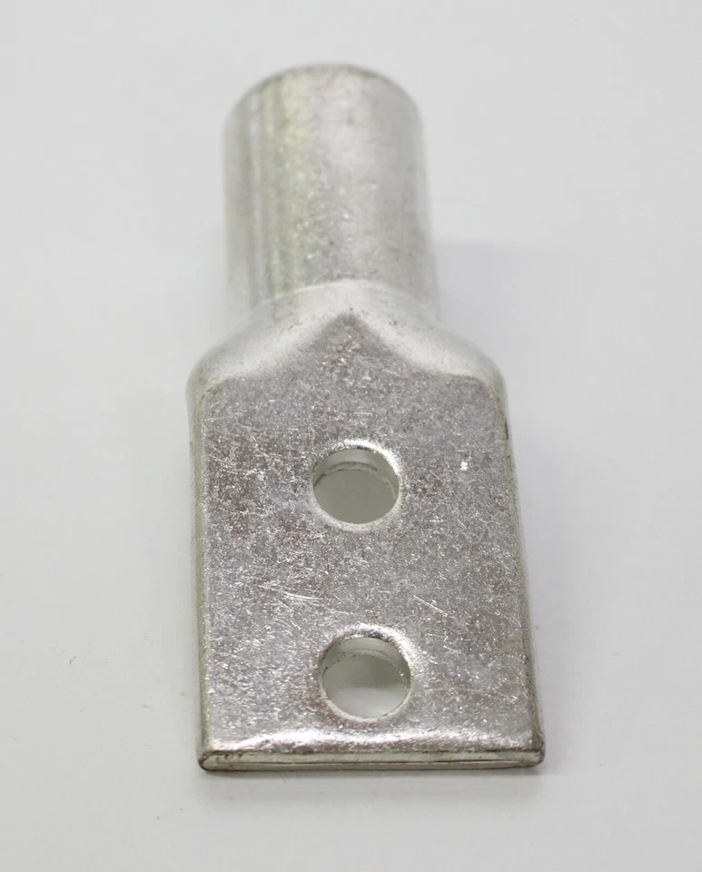 Lote De 3 THOMAS & BETTS 54218 500 MCM 2 AGUJEROS 3/8" LENGÜETA CORTA MARRÓN 87 CRIMPADO ~NUEVO Foto 3 de 4