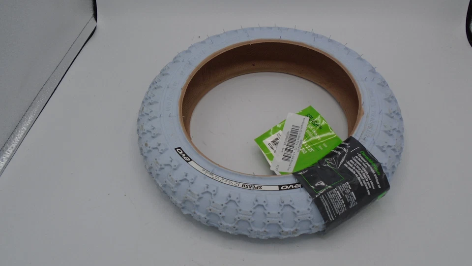 evo Splash 12 in Bike Tire - 12'' x 2-1/4 Bicycle Tire - White - Image 2 of 4
