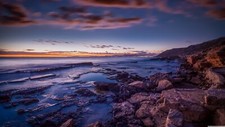 Landscape sunset sea sky Custom Gaming Mat Desk