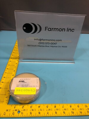 ASML SERV.454.48111 LENS PLANO CONVEX F500 POS C, CS1000254,0522160, 148830