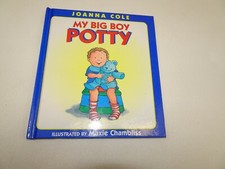 My Big Boy Potty HC Book Joanna Cole 2000 Training 1ST ED 1ST PRINTING