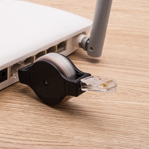 1.5M Portable Internet Ethernet Retractable Network Cable Cord for Office - 第 3/12 張圖片