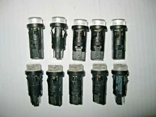 LEDTronics PF50-OCW 120Vac/150Vdc  Panel Mount   White LED  Light   Lot of 10