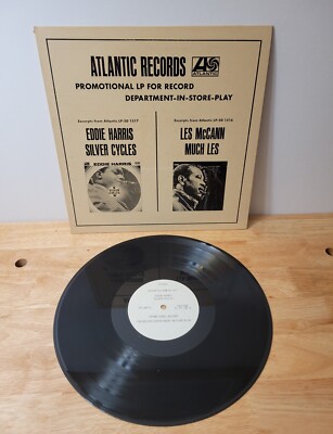 Eddie Harris/Les McCann Silver Cycle/Much Les Atlantic Record Rare Promo Copy LP