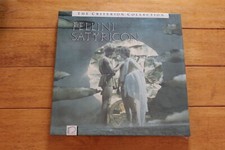 FELLINI SATYRICON LASERDISC BOX SET CRITERION COLLECTION NEW SEALED LD