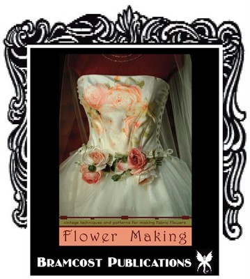 1930s Flower Making / Davidson (Vintage Patterns Millinery Hat Fabric Flowers)