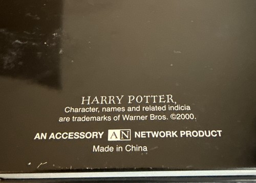 2000 Harry Potter Hogwarts Tin Book Storage Box Vintage - Picture 5 of 6