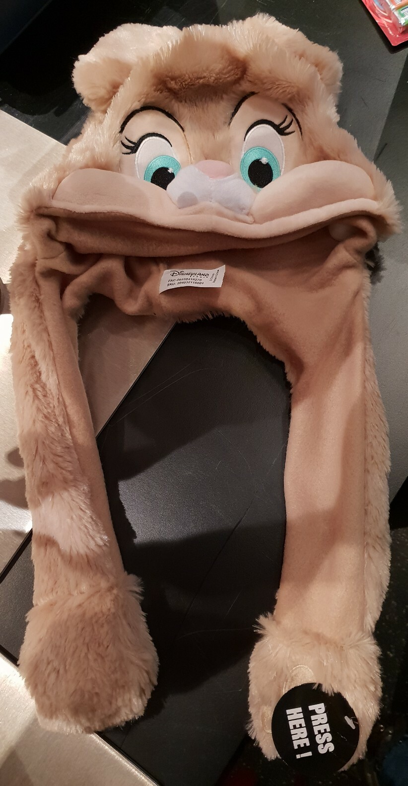 Chapka Miss Bunny originale de Disneyland Paris le cadeau de Noël idéal pour fille