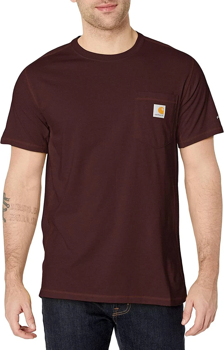 Carhartt Men's Force Relaxed Fit Midweight Short-Sleeve Pocket T-Shirt