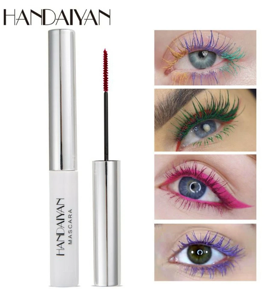 Matt Rainbow Multi-coloured Eye Length Eyelash Makeup Bright Colorful Mascara - image 2 of 4