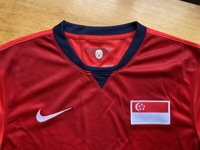 SINGAPORE 2014 2015 HOME FOOTBAL SHIRT SOCCER JERSEY NIKE 620974