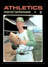 1971 Topps Baseball #84 Marcel Lachemann EX/MT *d2