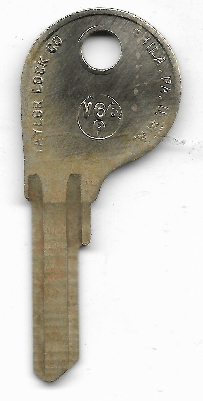 Taylor V66P same as Ilco U62VB for Volkswagen Porsche Glove Box Uncut