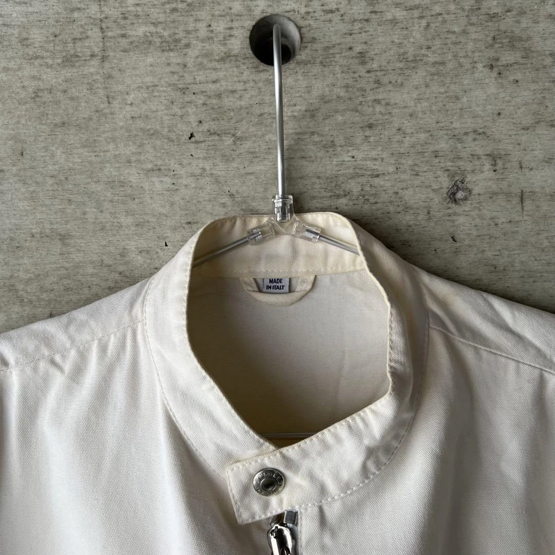 Helmut Lang Archive 04Ss Biker Jacket Riders Jacket Color White Size 48