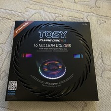 TOSY Flying Disc - 16 Million Color RGB or 36 LEDs, Extremely Bright, Smart Auto