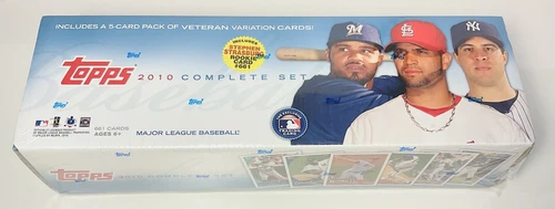 2010 Topps complete factory set (661 cards + Veteran pack) Factory Sealed - MINT