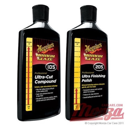 Meguiars M105 & M205 Ultra Cut Compound, Ultra Finishing Polish Kit