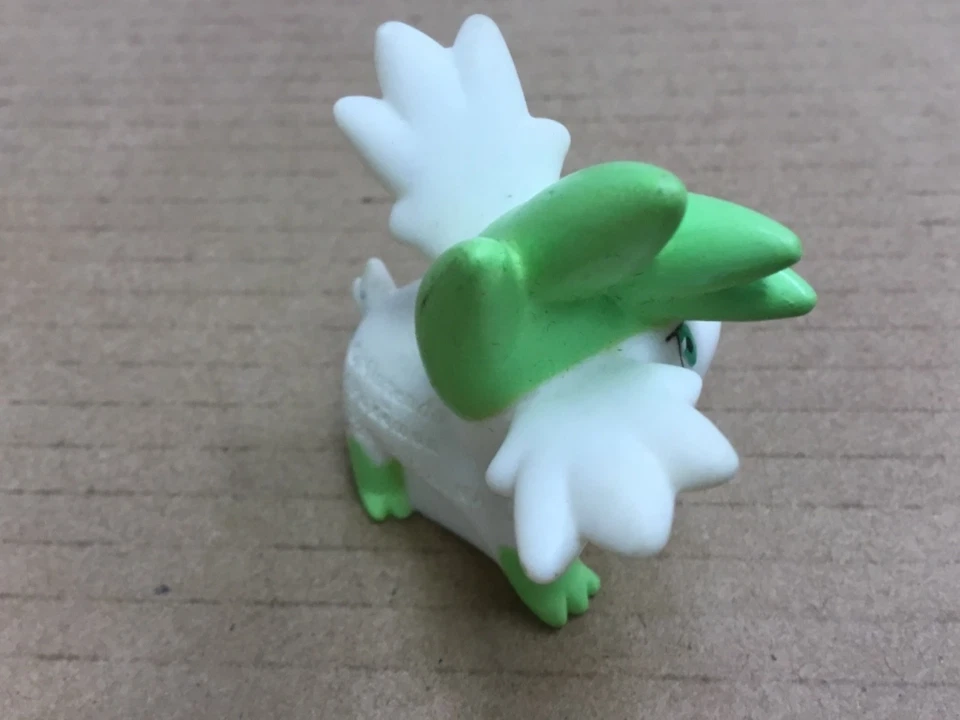 B. Pokemon Finger Puppet Shaymin Sky Form Catch Them All 2008 Nintendo Bandai Foto 3 de 4