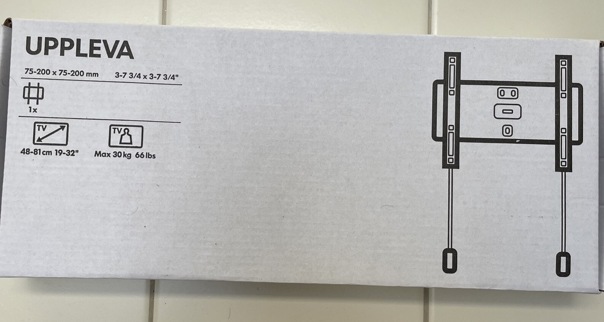 IKEA ウップレーヴァ Ikea UPPLEVA TV / Monitor WALL MOUNT Bracket | 19