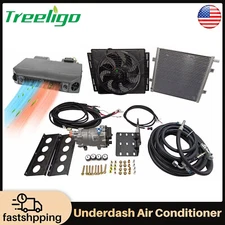 12V Cool&Heat Electric Universal Underdash Air Conditioner DC Auto Car A/C Kit